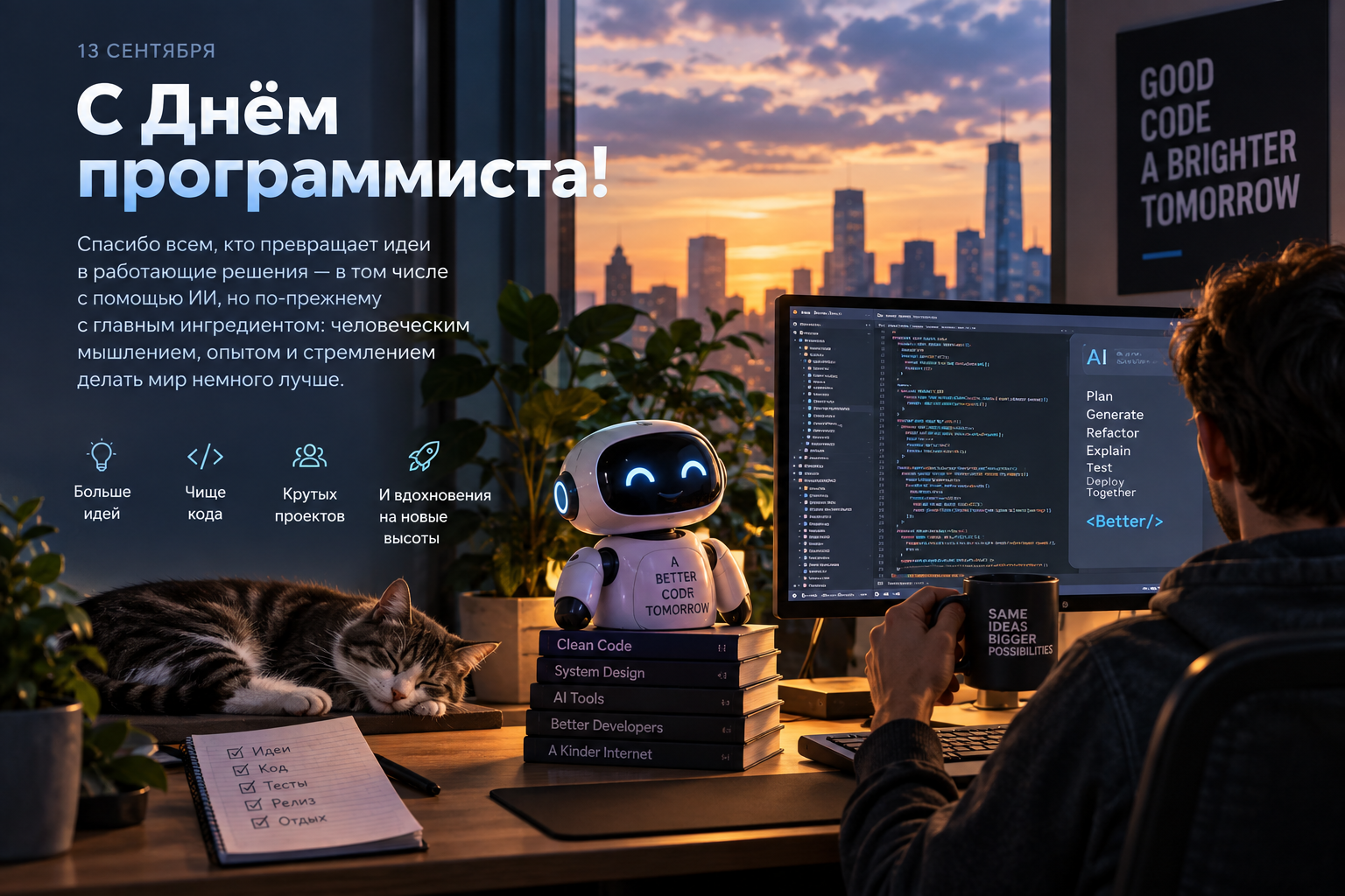 С Днём программиста! 👨‍💻